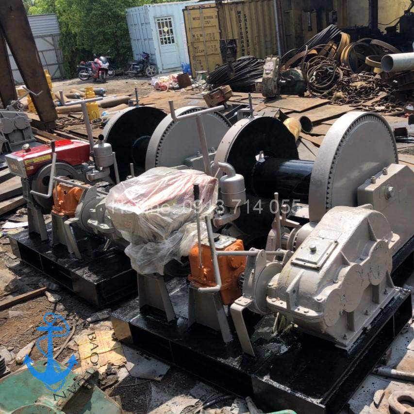 Tời cáp máy nổ Tời Cáp Máy Nổ - Ảnh 1