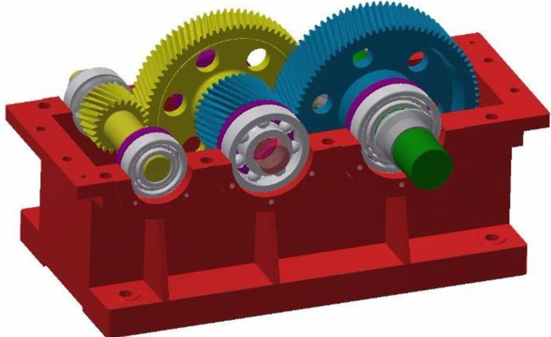 Hộp giảm tốc dạng bánh răng