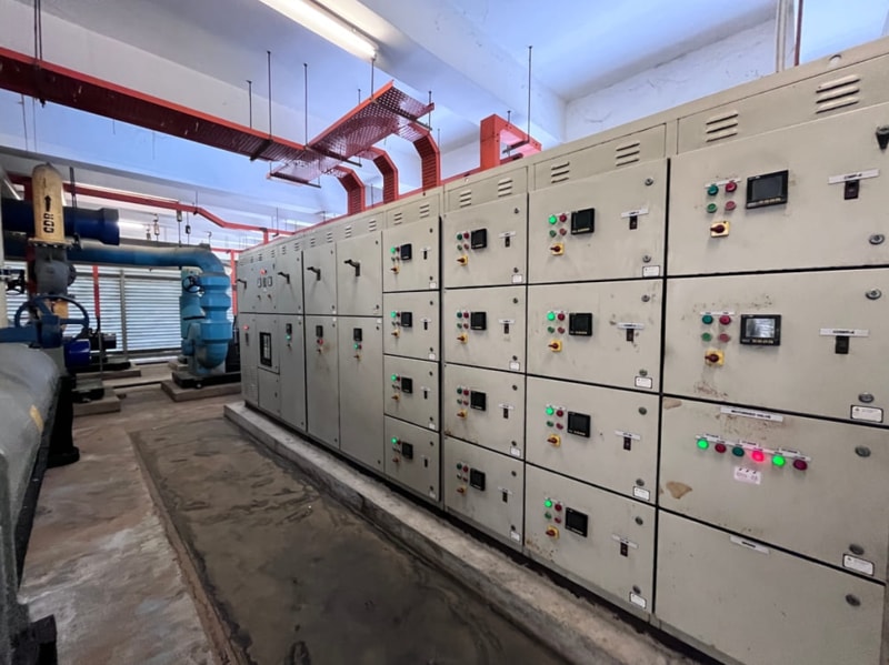 Trong trạm biến áp và các khu công nghiệp